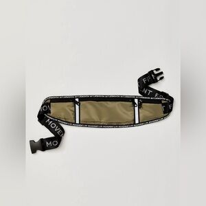 Free people movement 3 pocket runner belt bag sage stone NWT
